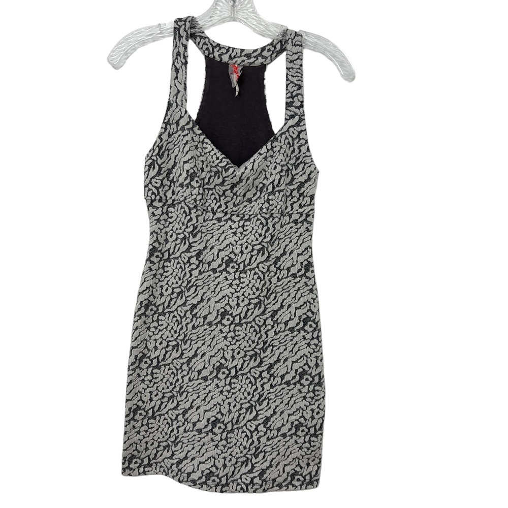 Free People bodycon racerback mini dress women’s size XS